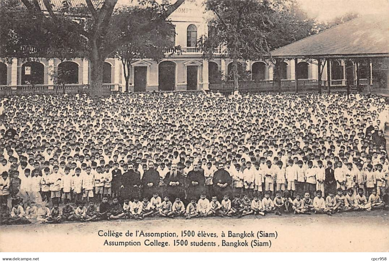 Thaïlande - N°71723 - SIAM - Collège De L'Assomption, 1500 élèves à BANGKOK - Thaïlande