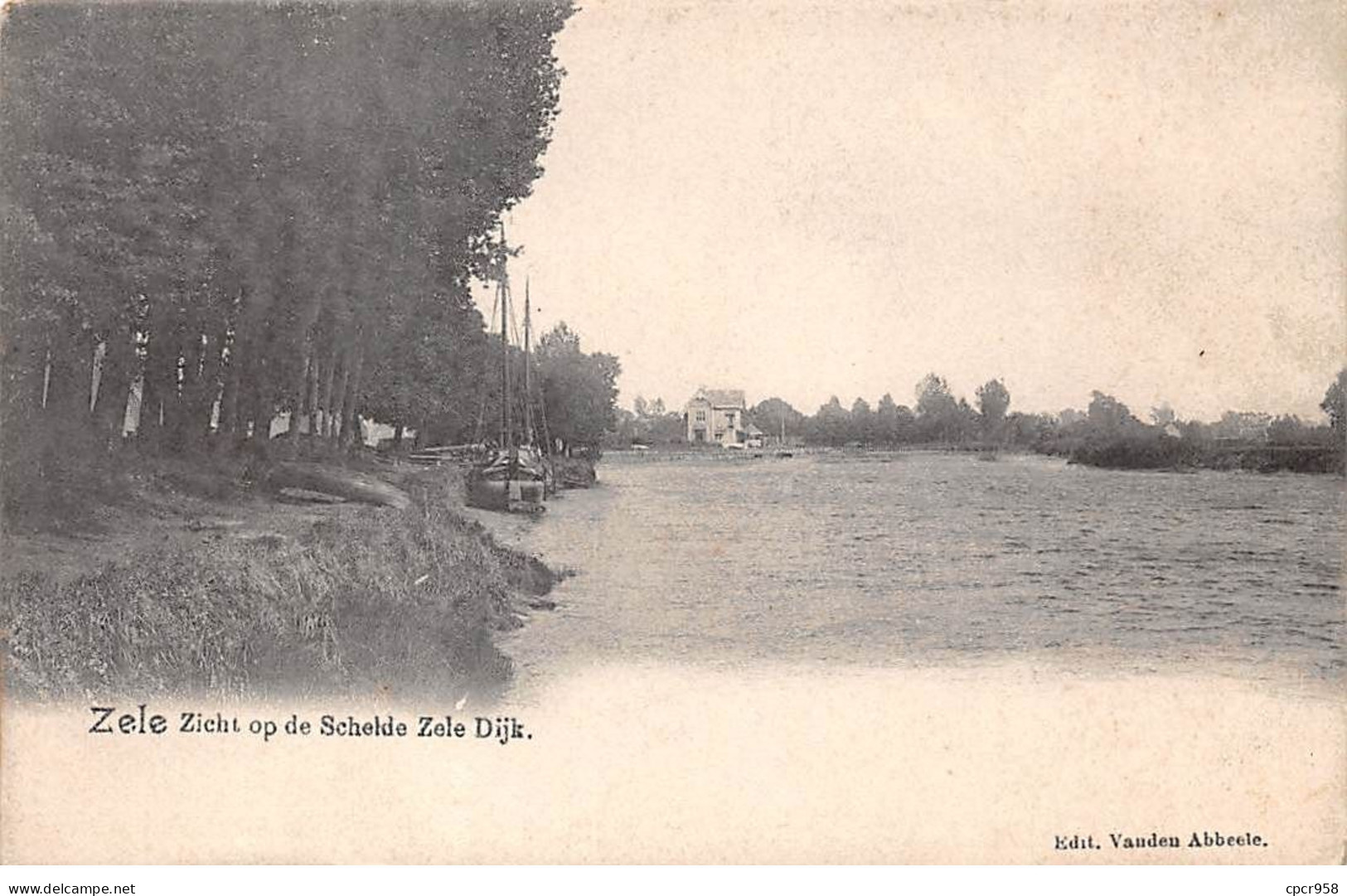 Belgique - N°72641 - ZELE - Zicht Op De Schelde Zele Dijk - Zele