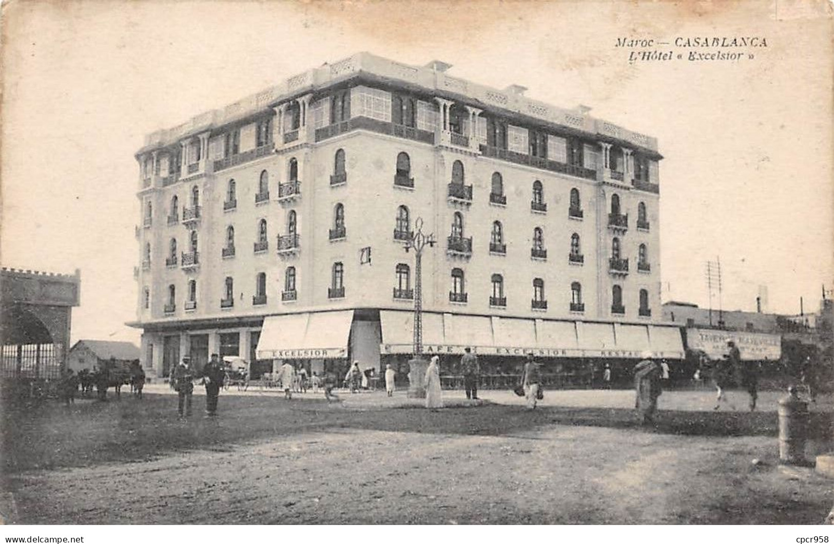 Maroc - N°72279 - CASABLANCA - L'Hôtel Excelsior - Casablanca