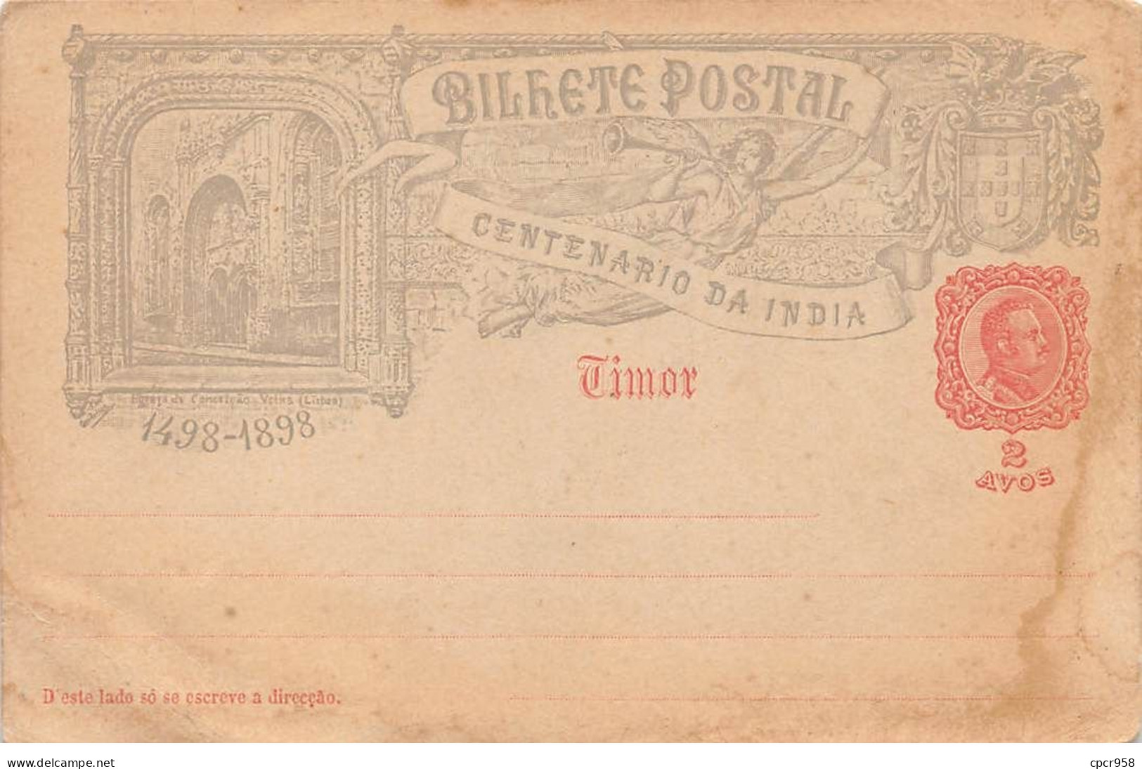 Inde - N°71722 - TIMOR 1498-1898 - Inde