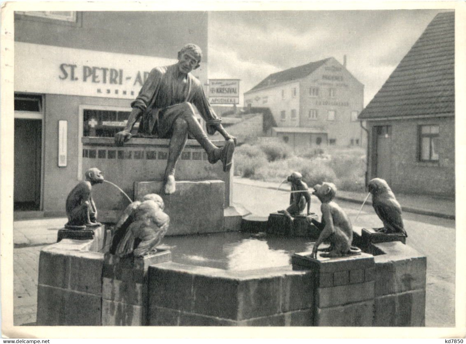 Braunschweig, Eulenspiegelbrunnen - Braunschweig