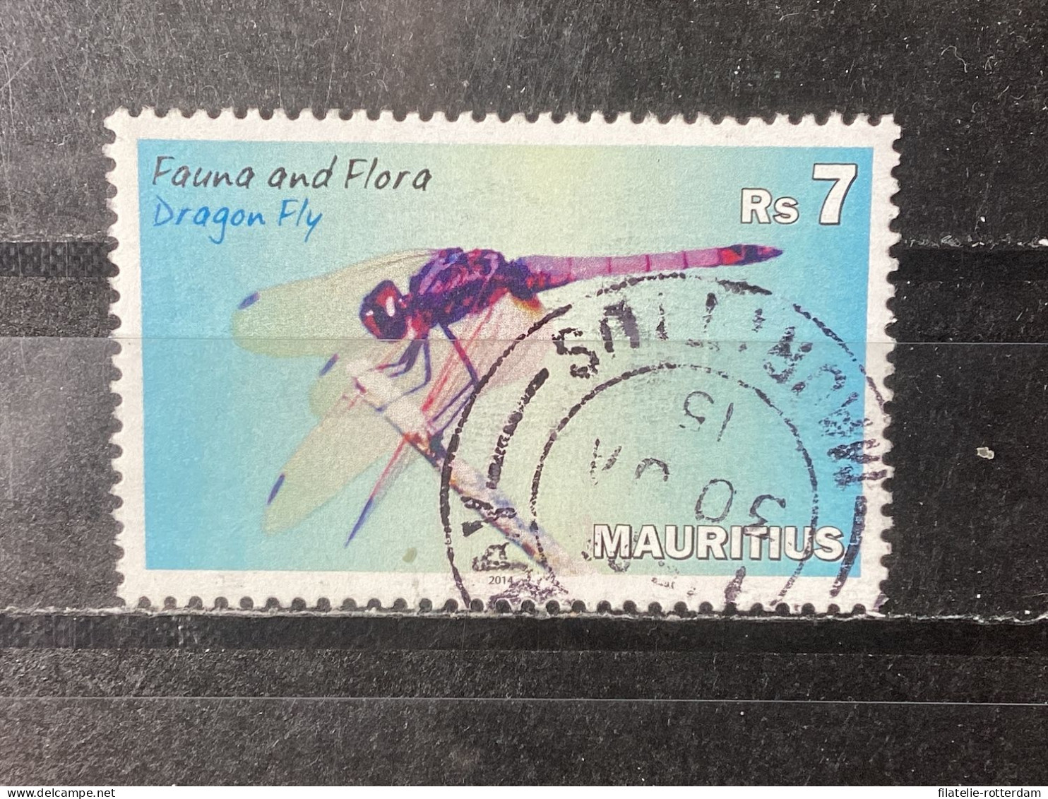 Mauritius - Dragonflies (7) 2014 - Maurice (1968-...)