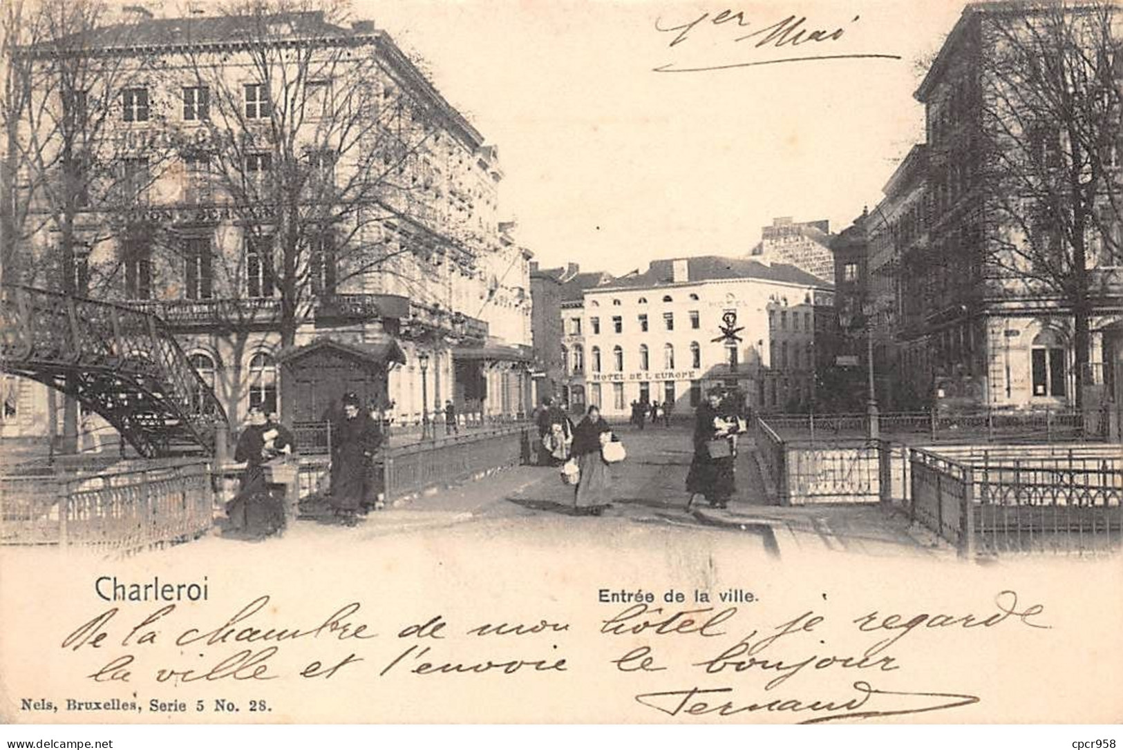 Belgique - N°71402 - CHARLEROI - Entrée De La Ville - Charleroi