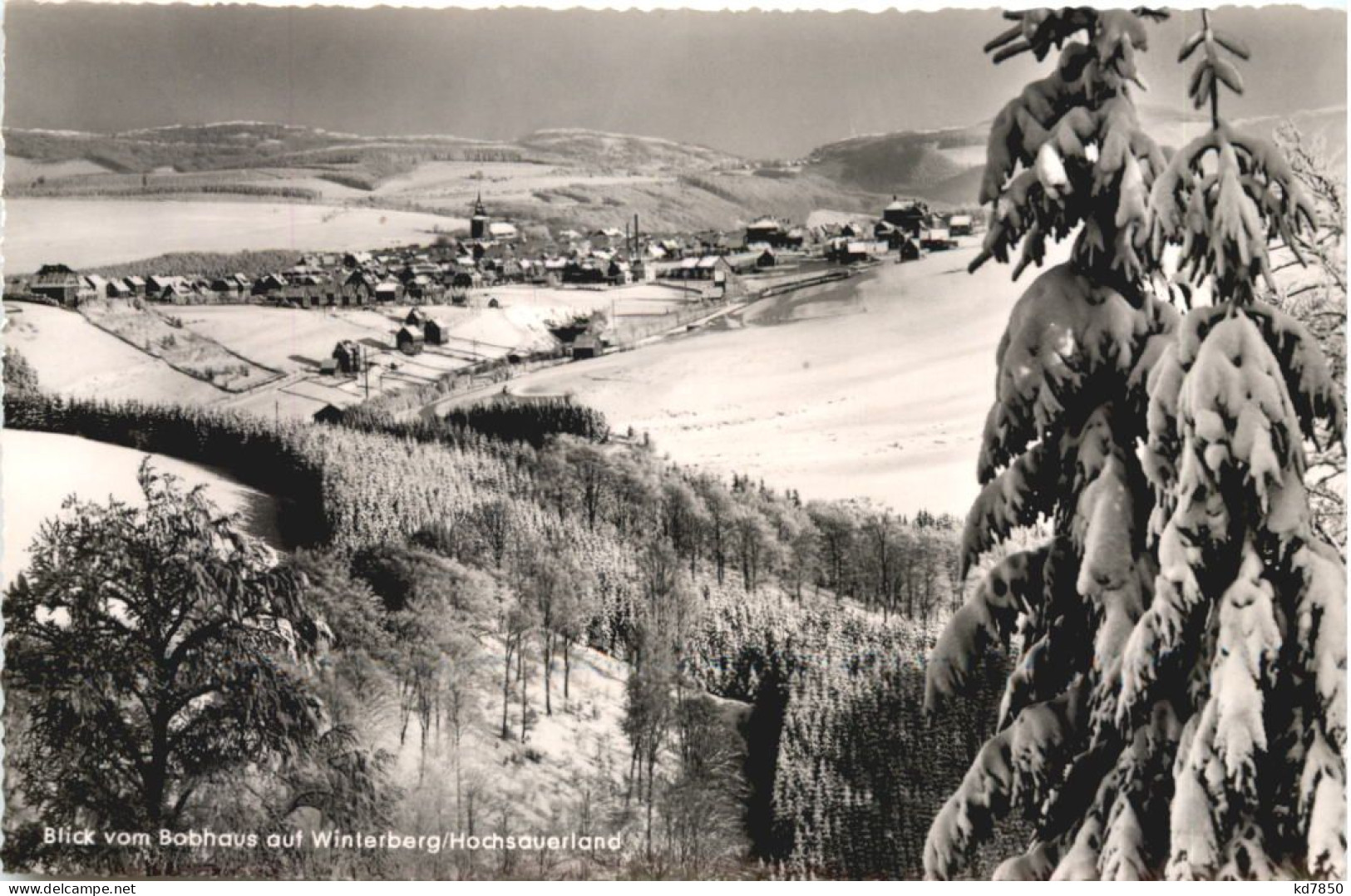 Blick Vom Bobhaus Auf Winterberg - Winterberg