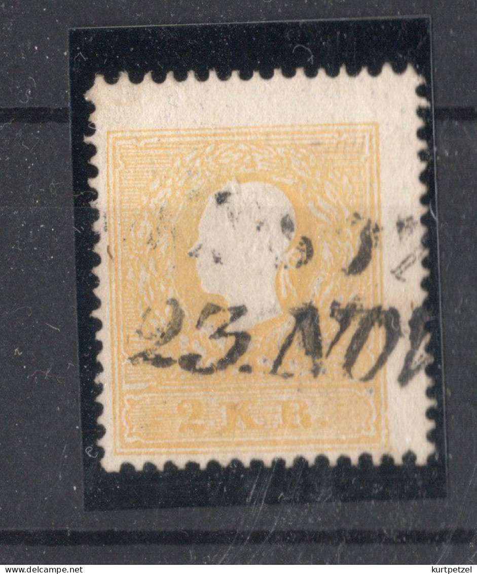 österreich  Nr. 10 II A Gepr. Rismondo - Used Stamps