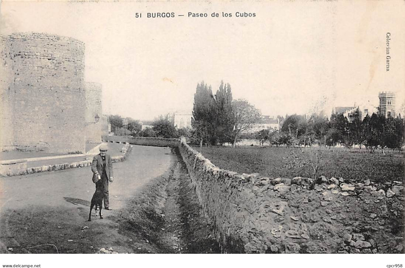 Espagne - N°70014 - Burgos - Paseo De Los Cubos - Burgos