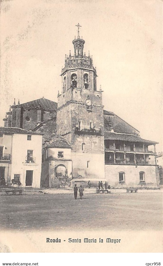 Espagne - N°70005 - Malaga - Ronda - Santa Maria La Mayor - Malaga