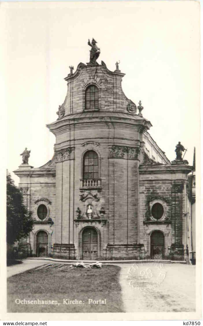 Ochsenhausen, Kirche, Portal - Biberach