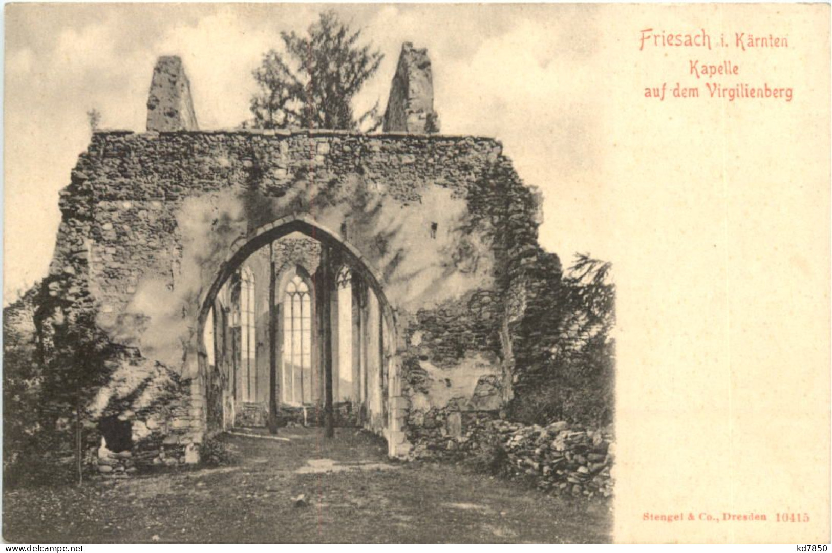 Friesach In Kärnten , Kapelle Auf Dem Virgilienberg - St. Veit An Der Glan