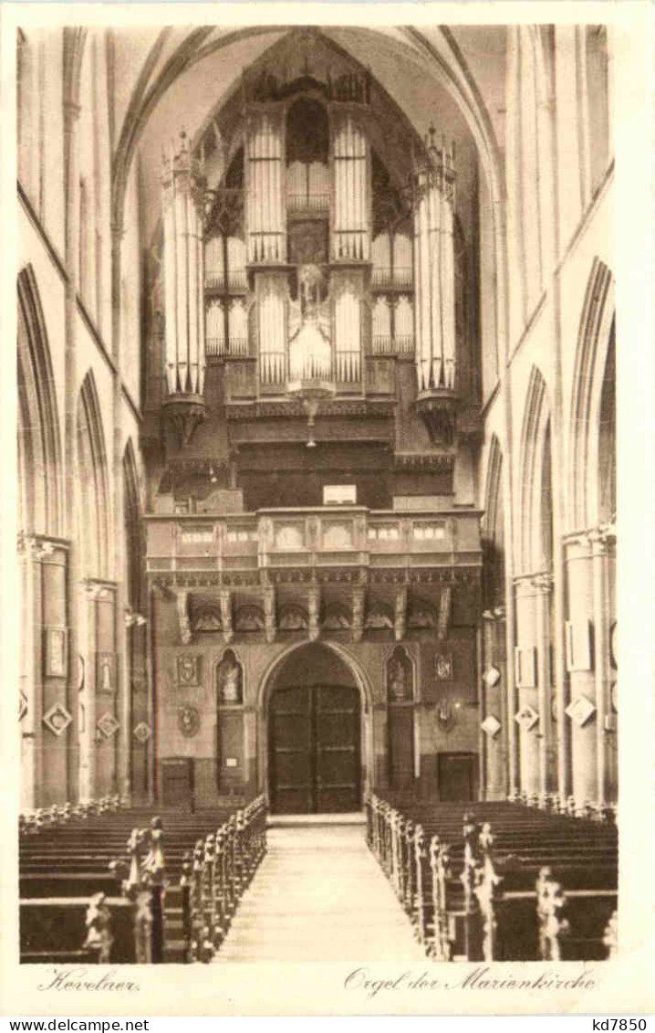 Kevelaer, Orgel Der Marienkirche - Kevelaer