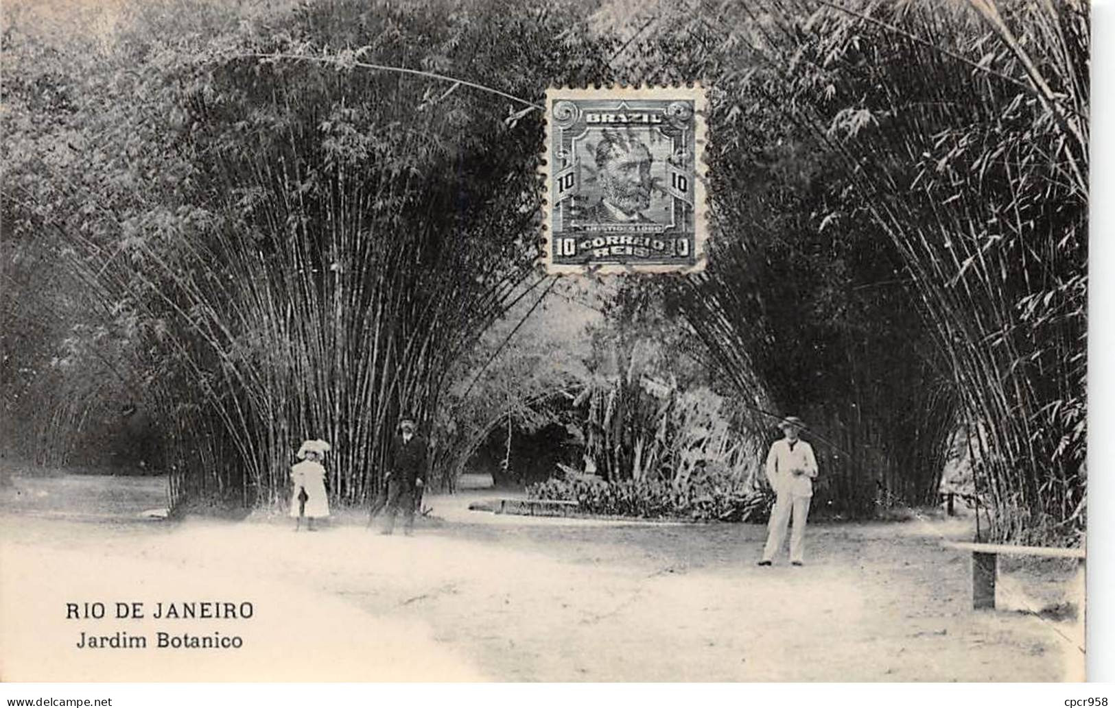 Brésil - N°79195 - RIO DE JANEIRO - Jardim Botanico - Carte Avec Un Bel Affranchissement - Rio De Janeiro