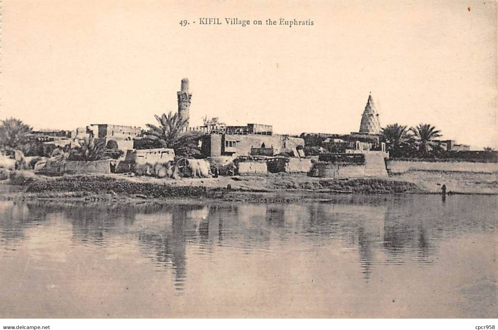Iraq - N°79940 - KIFIL - Village On The Euphratis - Irak