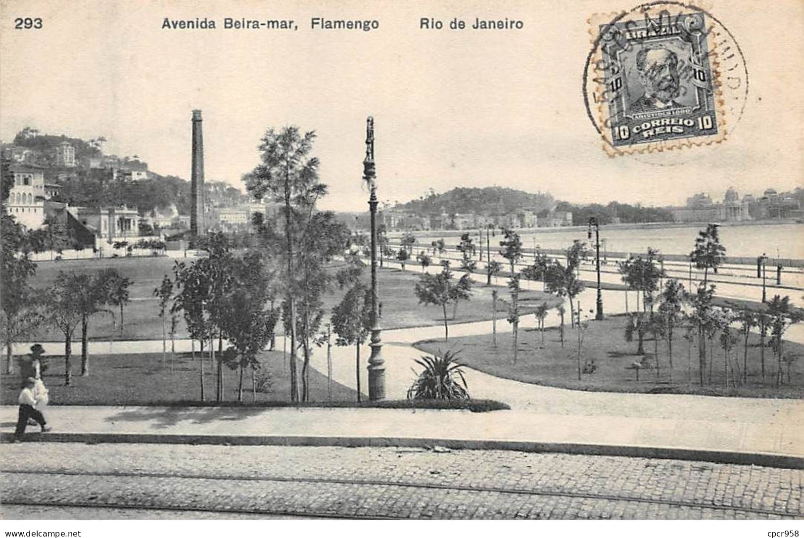 Brésil - N°78969 - RIO DE JANEIRO - Avenida Beira-mar - Flamengo - Carte Avec Bel Affranchissement - Rio De Janeiro