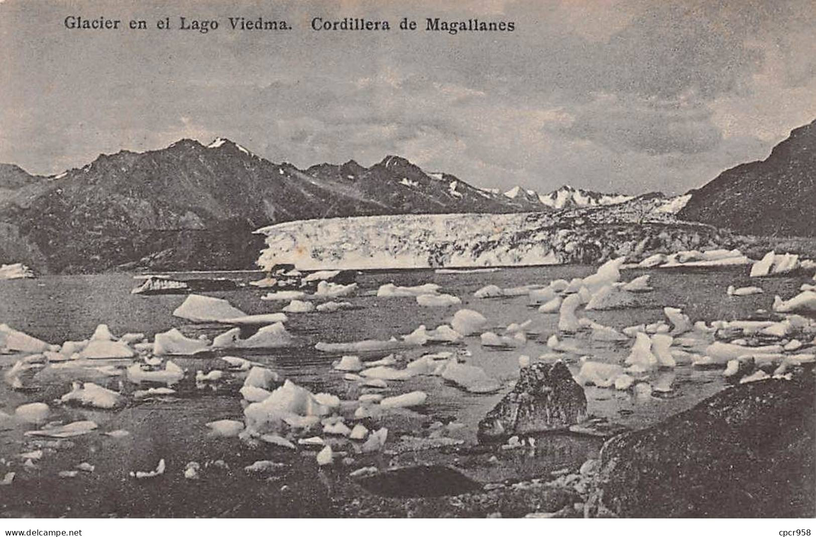 Chili - N°78940 - Glacier En El Lago Viedma - Cordillera De Magallanes - Carte Avec Bel Affranchissement - Chile
