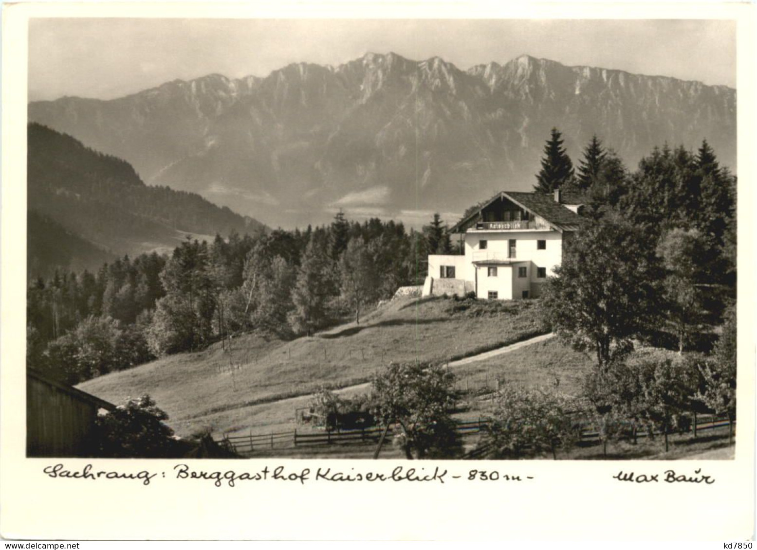 Sachrang, Berggasthof Kaiserblick - Rosenheim