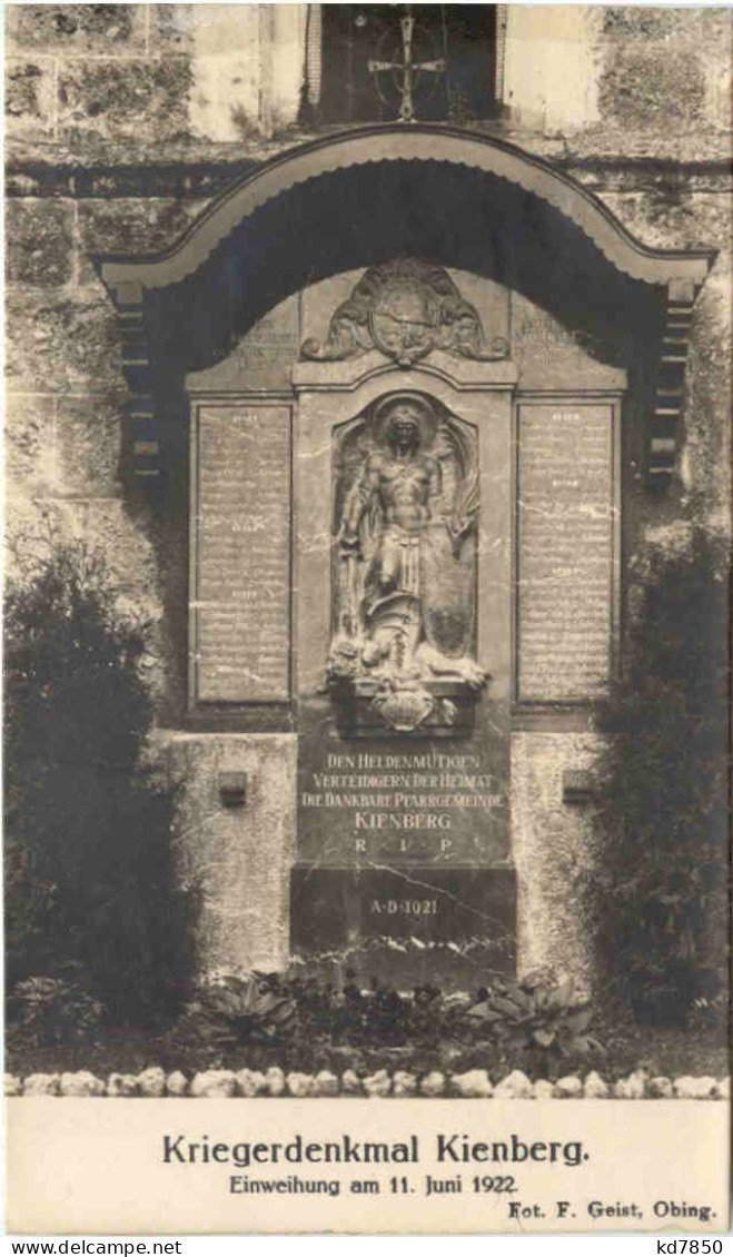 Kriegerdenkmal Kienberg - Traunstein
