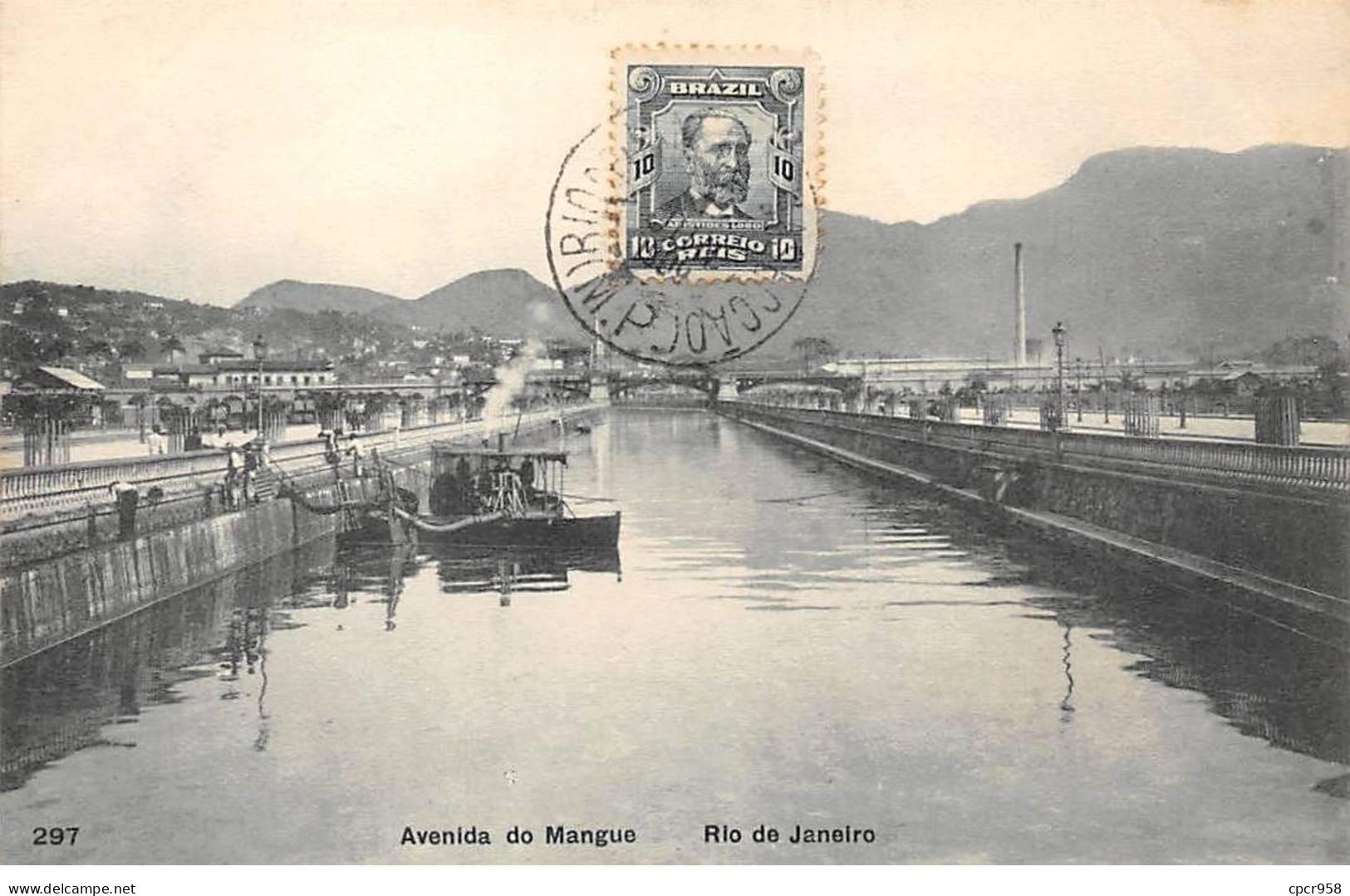 Brésil - N°78967 - RIO DE JANEIRO - Avenida Do Mangue - Carte Avec Bel Affranchissement - Rio De Janeiro