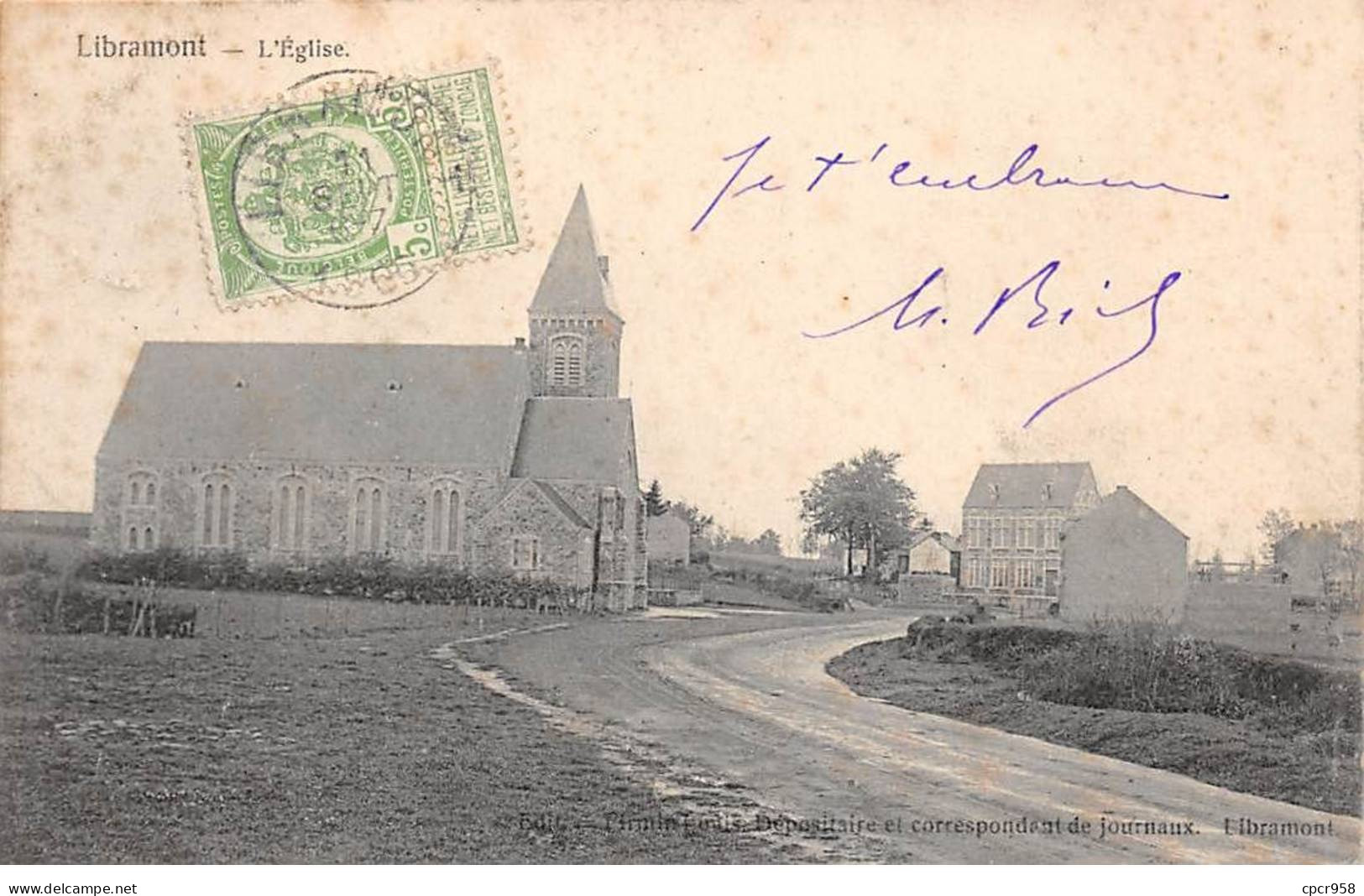 Belgique - N°80082 - LIBRAMONT - L'Eglise - Libramont-Chevigny