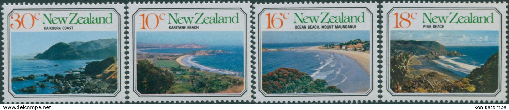 New Zealand 1977 SG1145-1148 Seascapes Set MNH - Andere & Zonder Classificatie