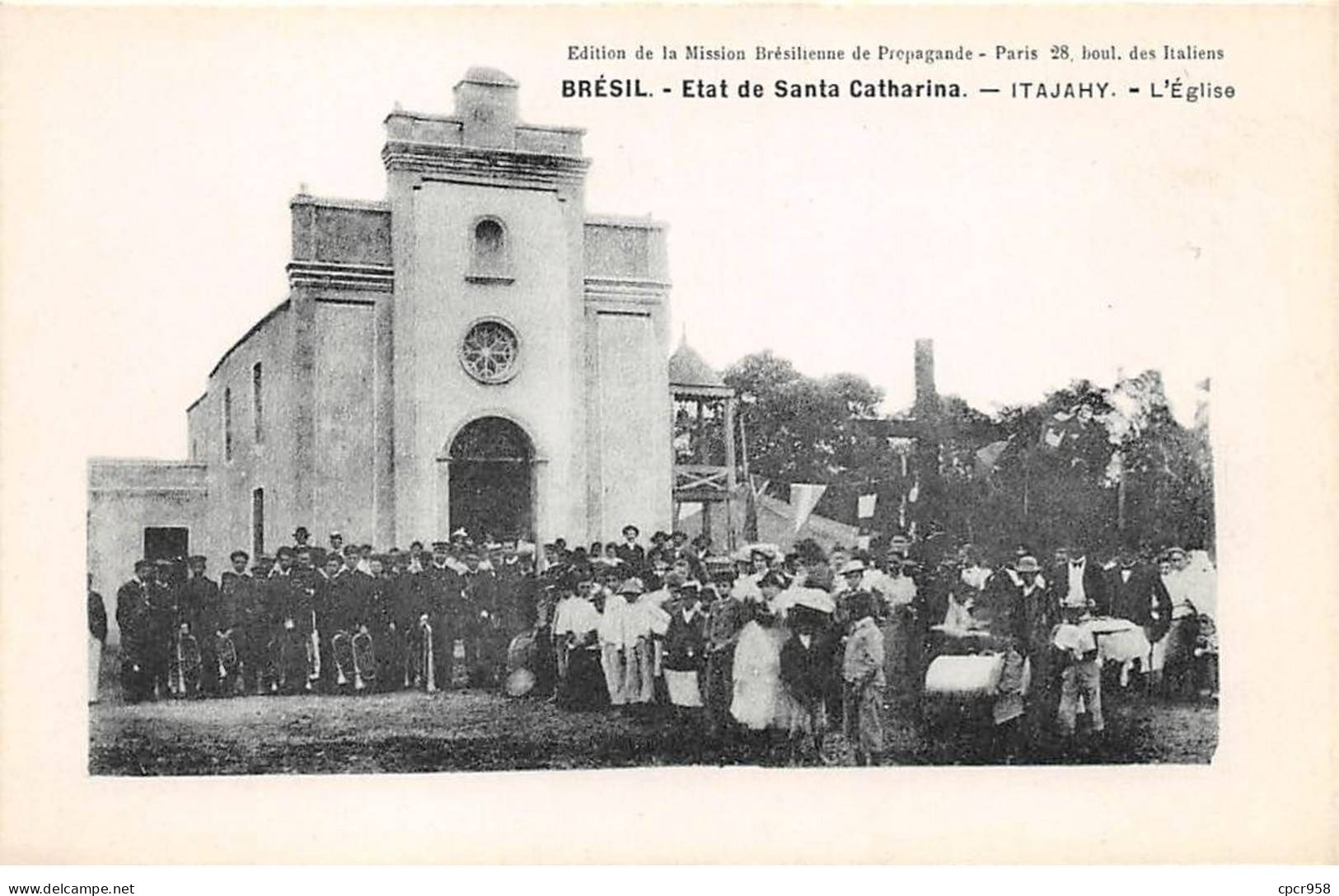 Brésil - N°78058 - Etat De Santa Catharina - Itajahy - L'Eglise - Other