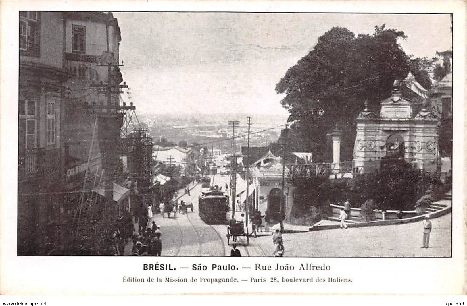 Brésil - N°78028 - SAO PAULO - Rue Joao Alfredo - São Paulo