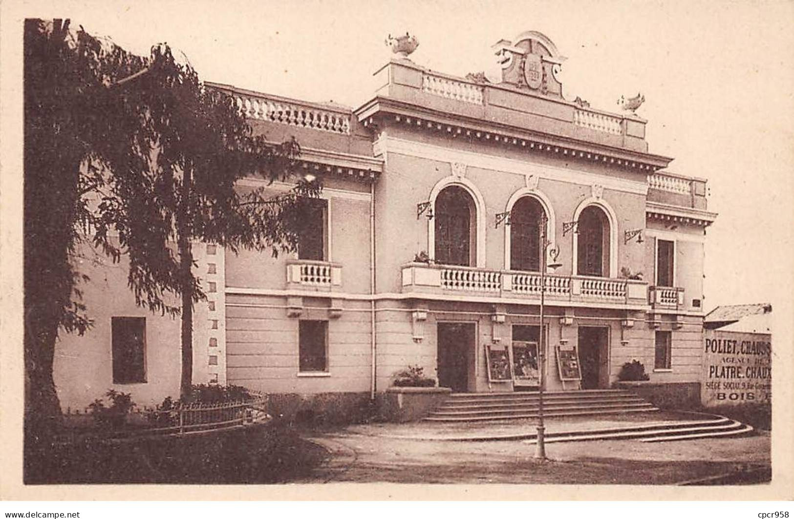 Maroc - N°77346 - MEKNES - Le Théâtre (René Camu, Architecte) - Meknès