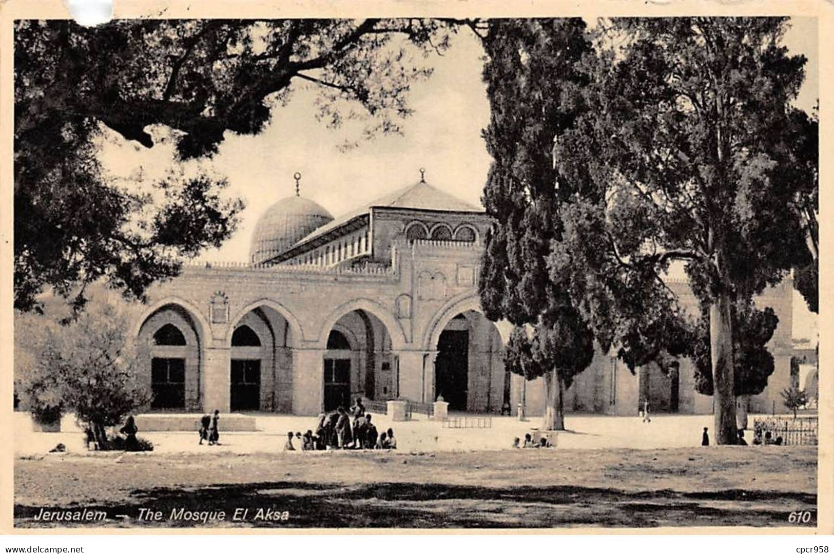 Israel - N°78368 - La Mosque El Aksa - Carte Vendue En L'état - Israel