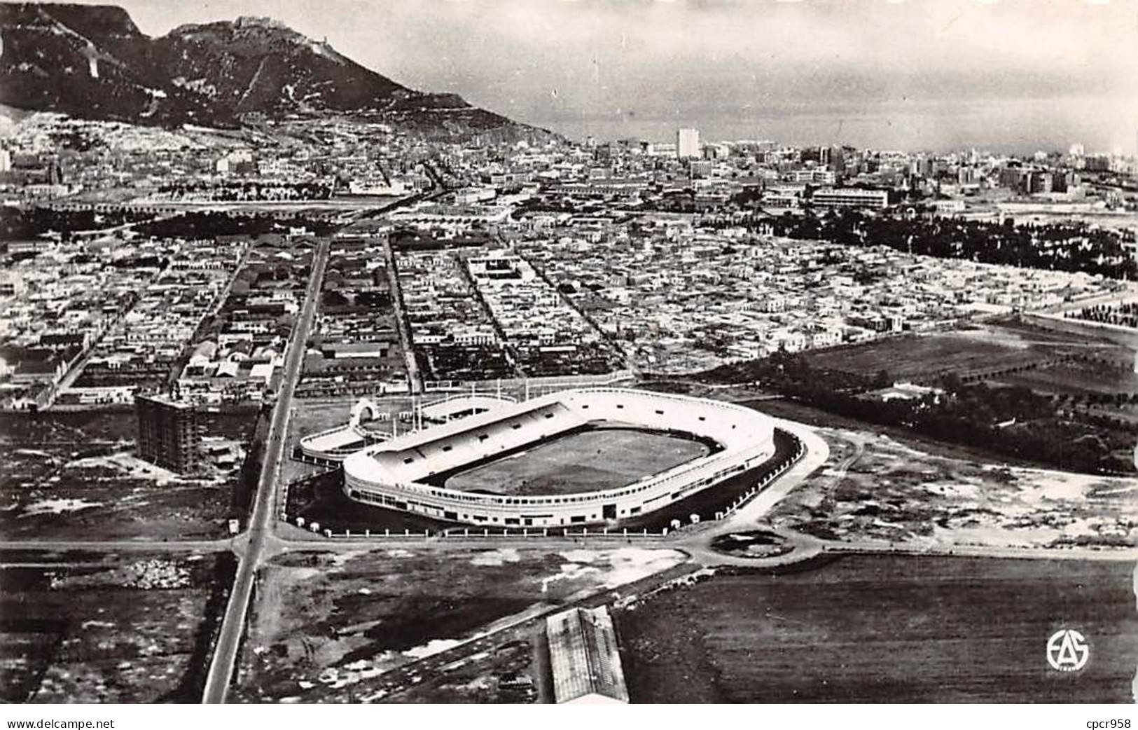 Algérie - N°77315 - ORAN - Vue Générale Et Le Stade - Carte CPSM - Oran