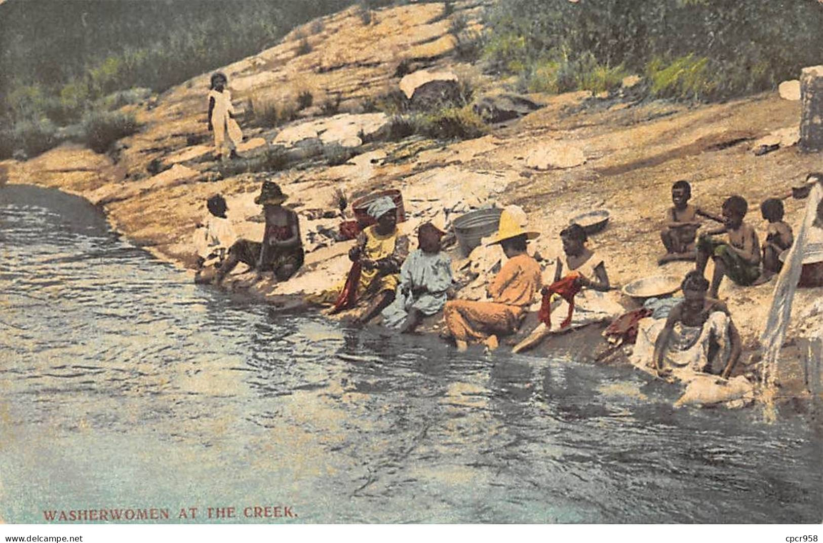 Afrique Du Sud - N°78380 - Washerwomen At The Creek - Südafrika