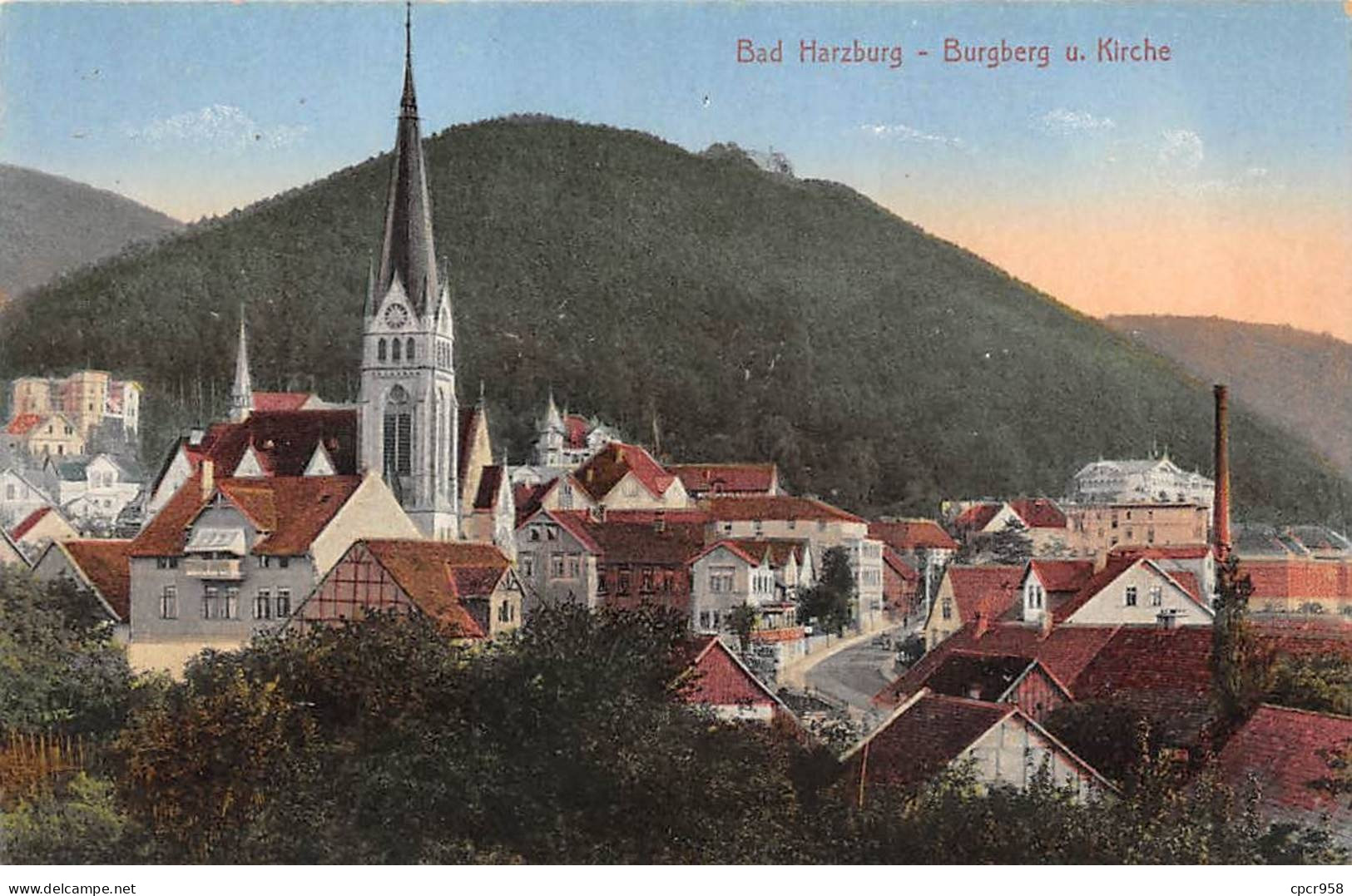 Allemagne - N°77195 - BAD HARZBURG - Burgberg U. Kirche - Bad Harzburg