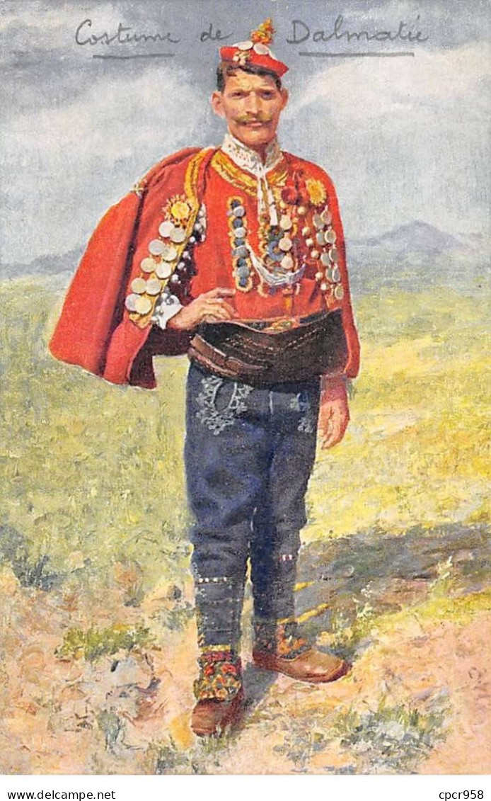 Croatie - N°77223 - Costume De Dalmatie - Kroatië