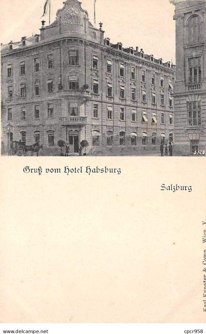 Autriche - N°77232 - SALZBURG - Gruss Vom Hotel Habsburg - Salzburg Stadt