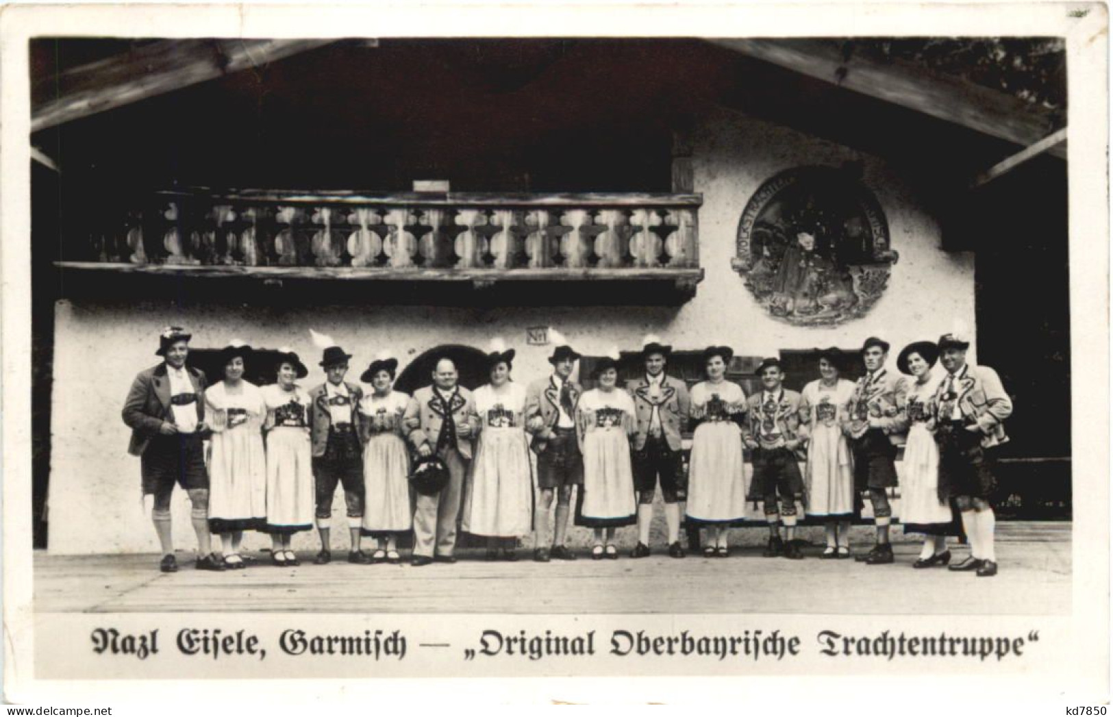 Garmisch, Original Oberbayr. Trachtentruppe - Garmisch-Partenkirchen