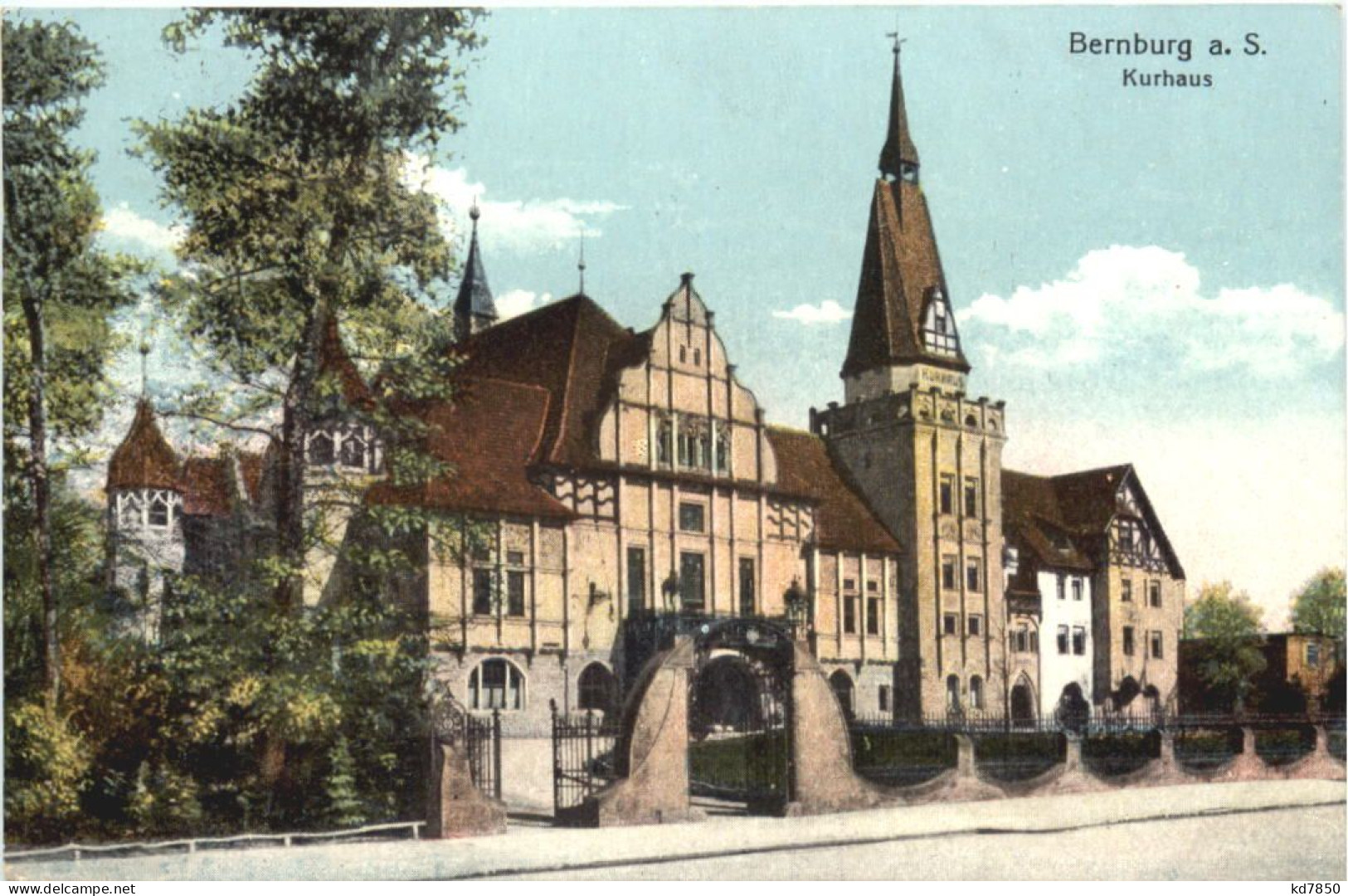 Bernburg - An Der Saale, Kurhaus - Bernburg (Saale)