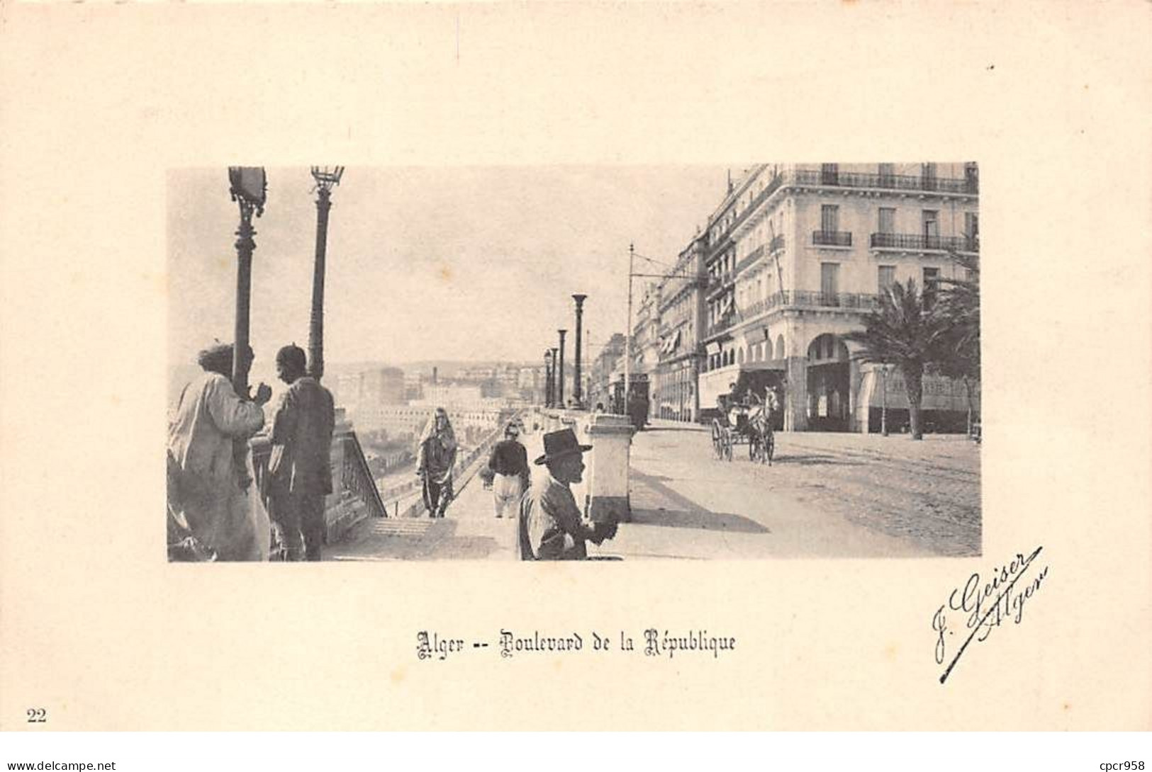 Algérie - N°76127 - ALGER - Boulevard Vde La République - Algiers