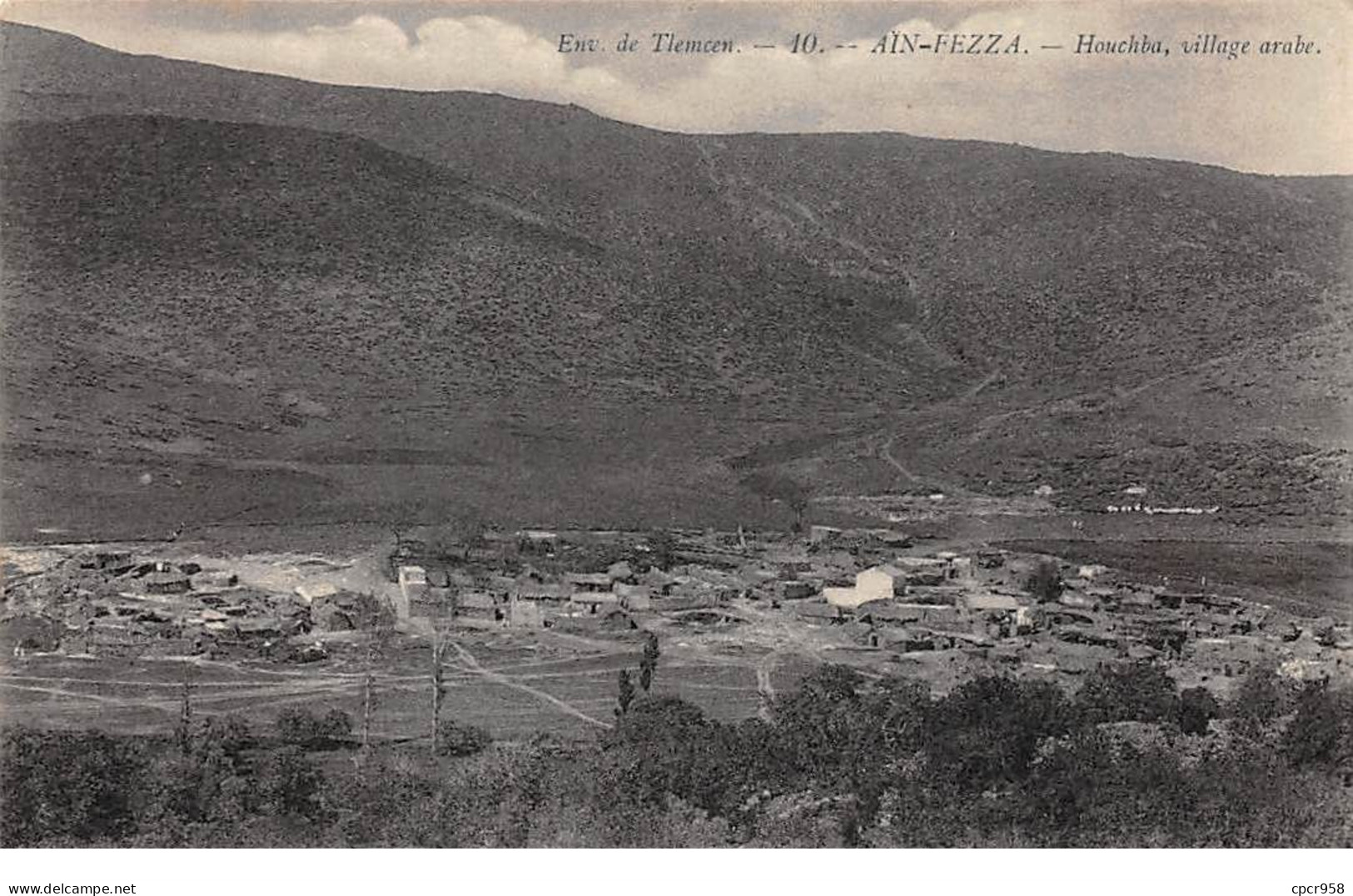 Algérie - N°76122 - Environs De TLEMCEM - AIN-FEZZA - Houchba, Village Arabe - Autres & Non Classés