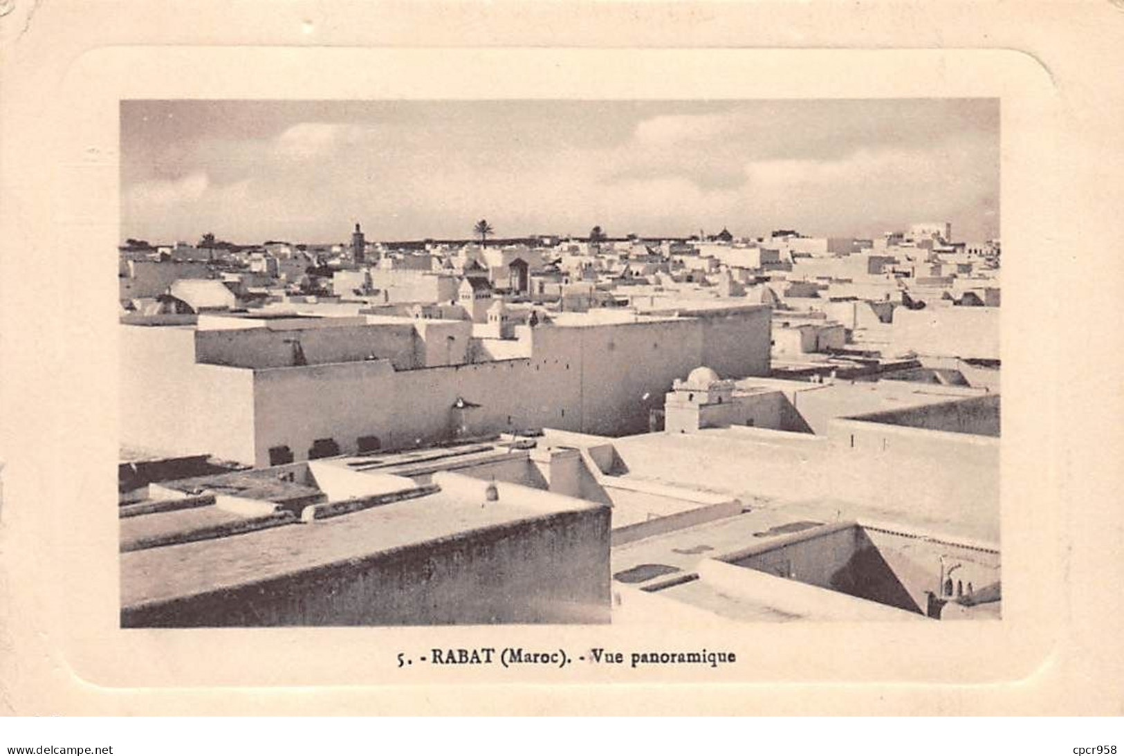 Maroc - N°76138 - RABAT - Vue Panoramique - Rabat