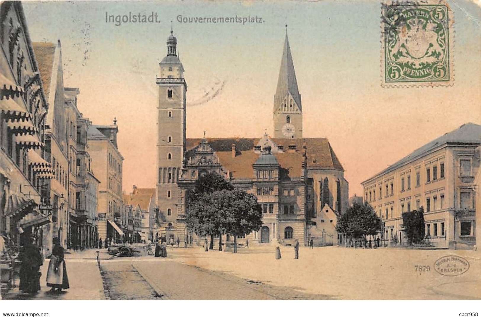 Allemagne - N°76040 - INGOLSTADT - Gouvernementswplatz - Ingolstadt