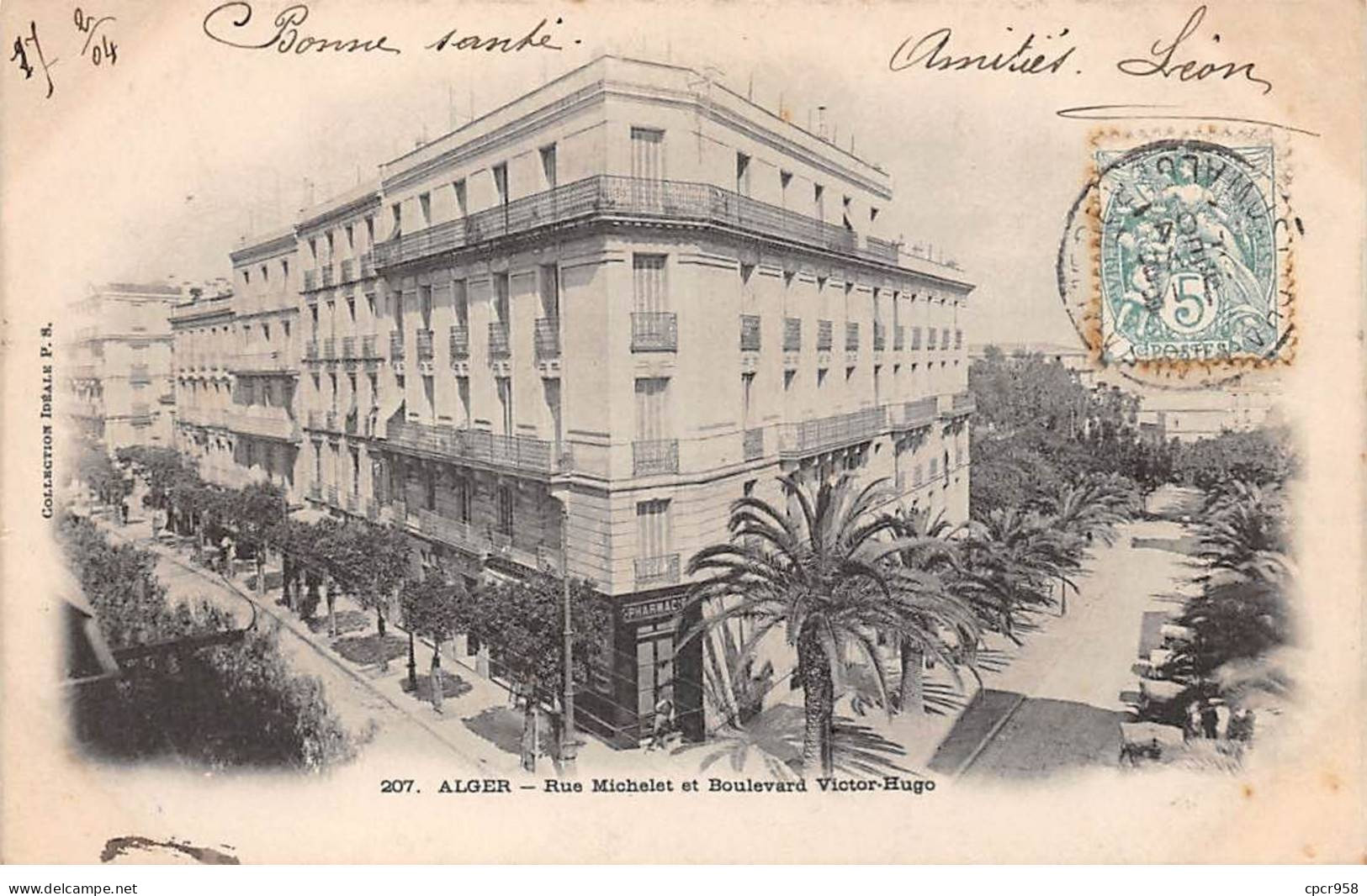 Algérie - N°79533 - ALGER - Rue Michelet Et Boulevard Victor-Hugo - Algiers