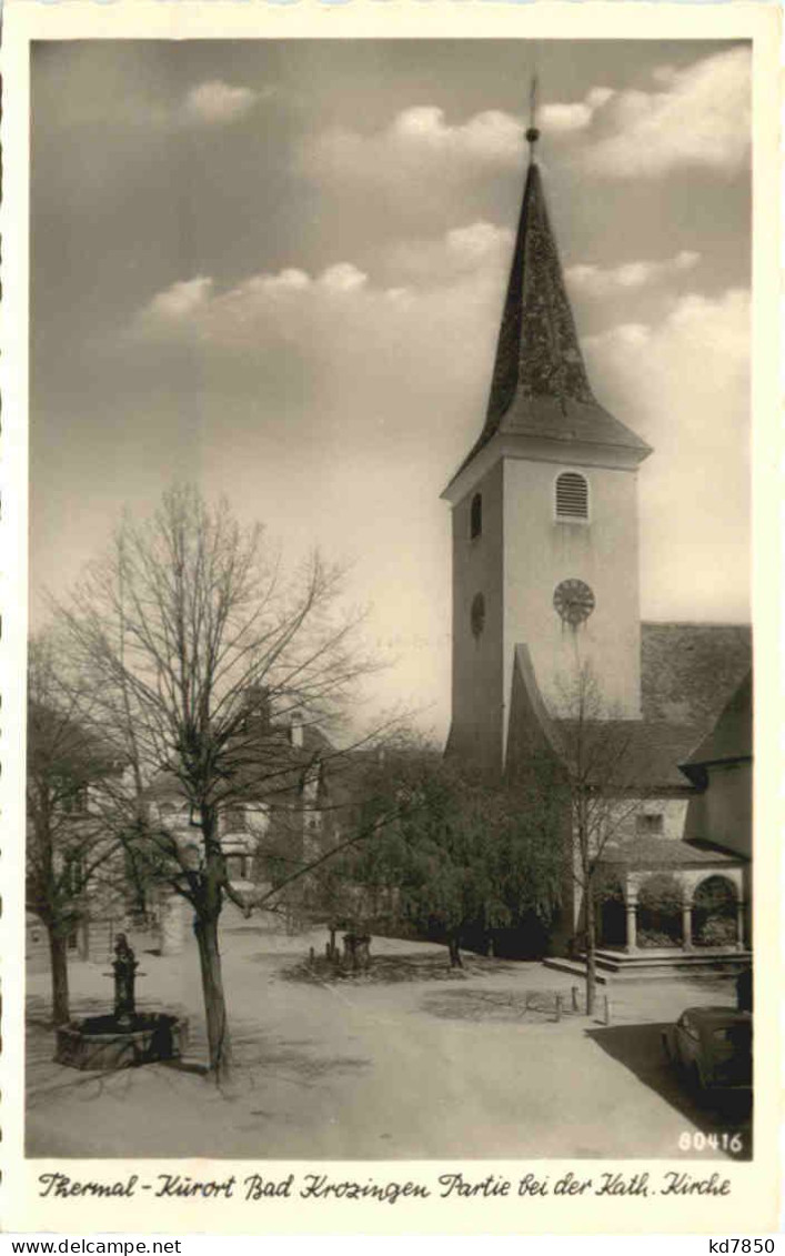 Bad Krozingen, Partie Bei Der Kath. Kirche - Bad Krozingen