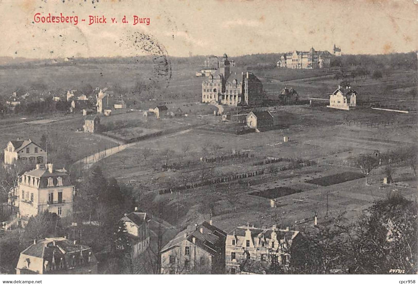 Allemagne - N°80072 - GODESBERG - Blick V.d. Burg - Bonn