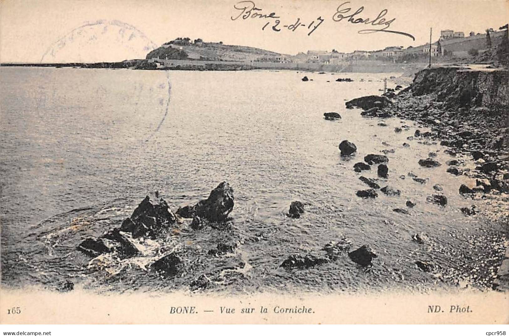 Algérie - N°79590 - BONE - Vue Sur La Corniche - Annaba (Bône)