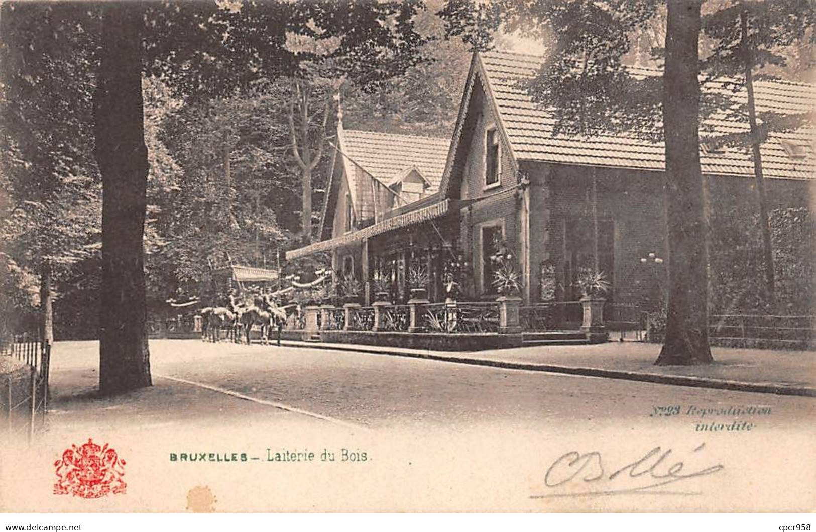 BELGIQUE - BRUXELLES - SAN29407 - Laiterie Du Bois - Enseignement, Ecoles Et Universités