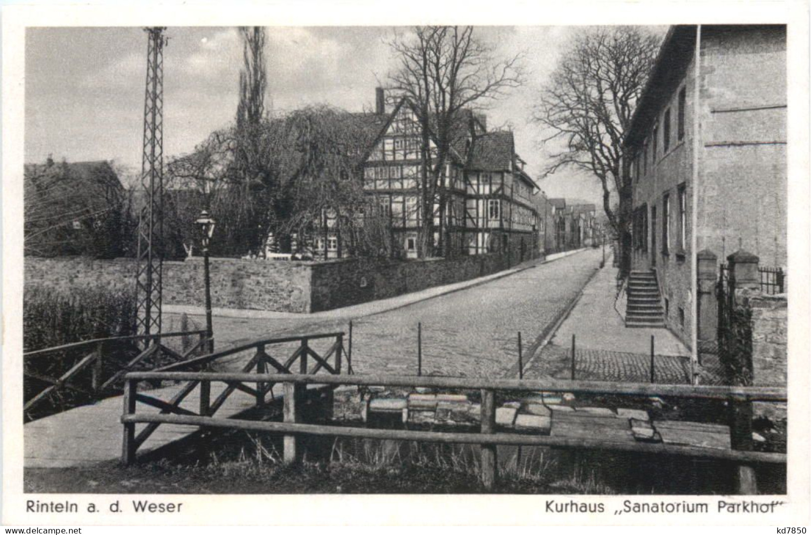Rinteln An Der Weser, Kurhaus Sanatorium Parkhof - Rinteln