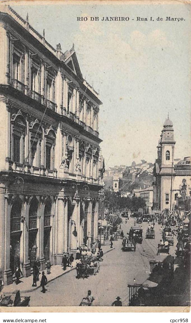 BRESIL - RIO DE JANEIRO - SAN27135 - Rua I. De Março - Rio De Janeiro