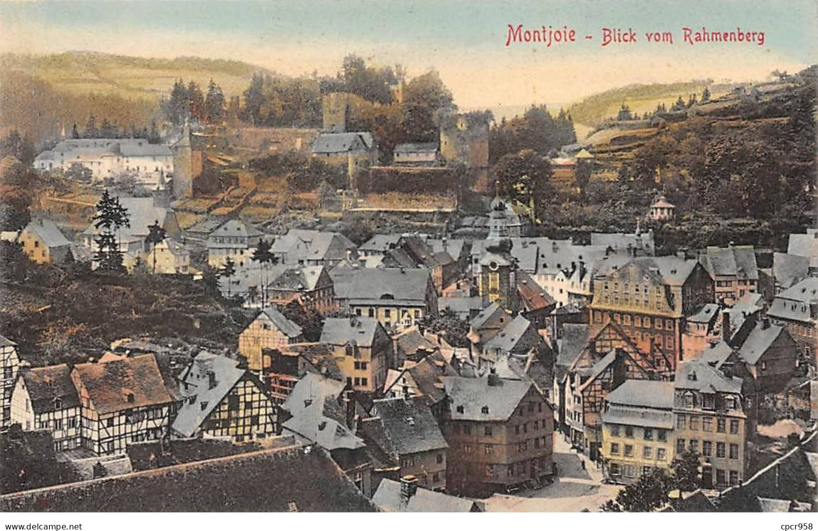 ALLEMAGNE - MONSCHAU - SAN26496 - Montjoie - Blick Vom Rahmenberg - Monschau