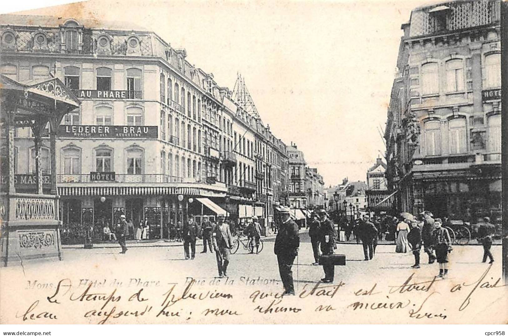 BELGIQUE - MONS - SAN26798 - Hôtel Du Phare - Mons