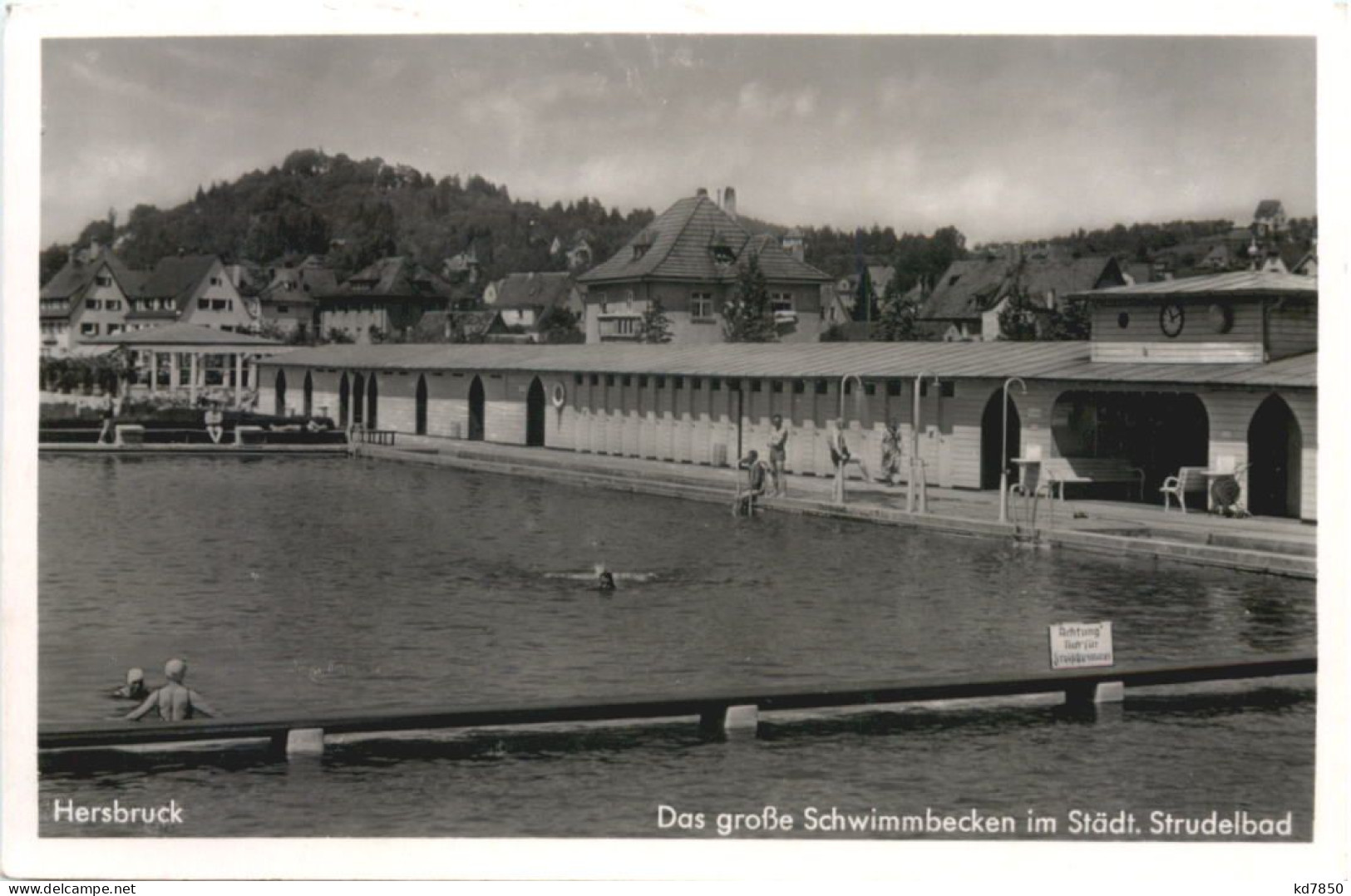 Hersbruck, Das Grosse Schwimmbecken Im Städt. Strudelbad - Hersbruck