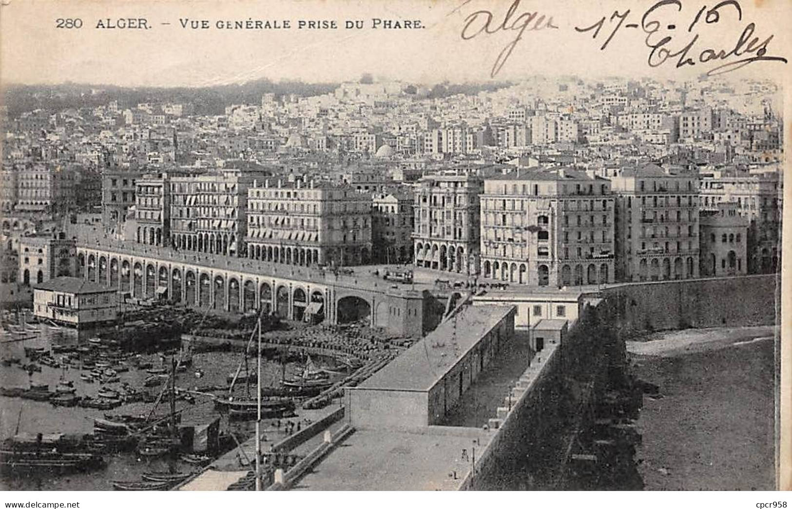 Algérie - N°79528 - ALGER - Vue Générale Prise Du Phare - Algiers