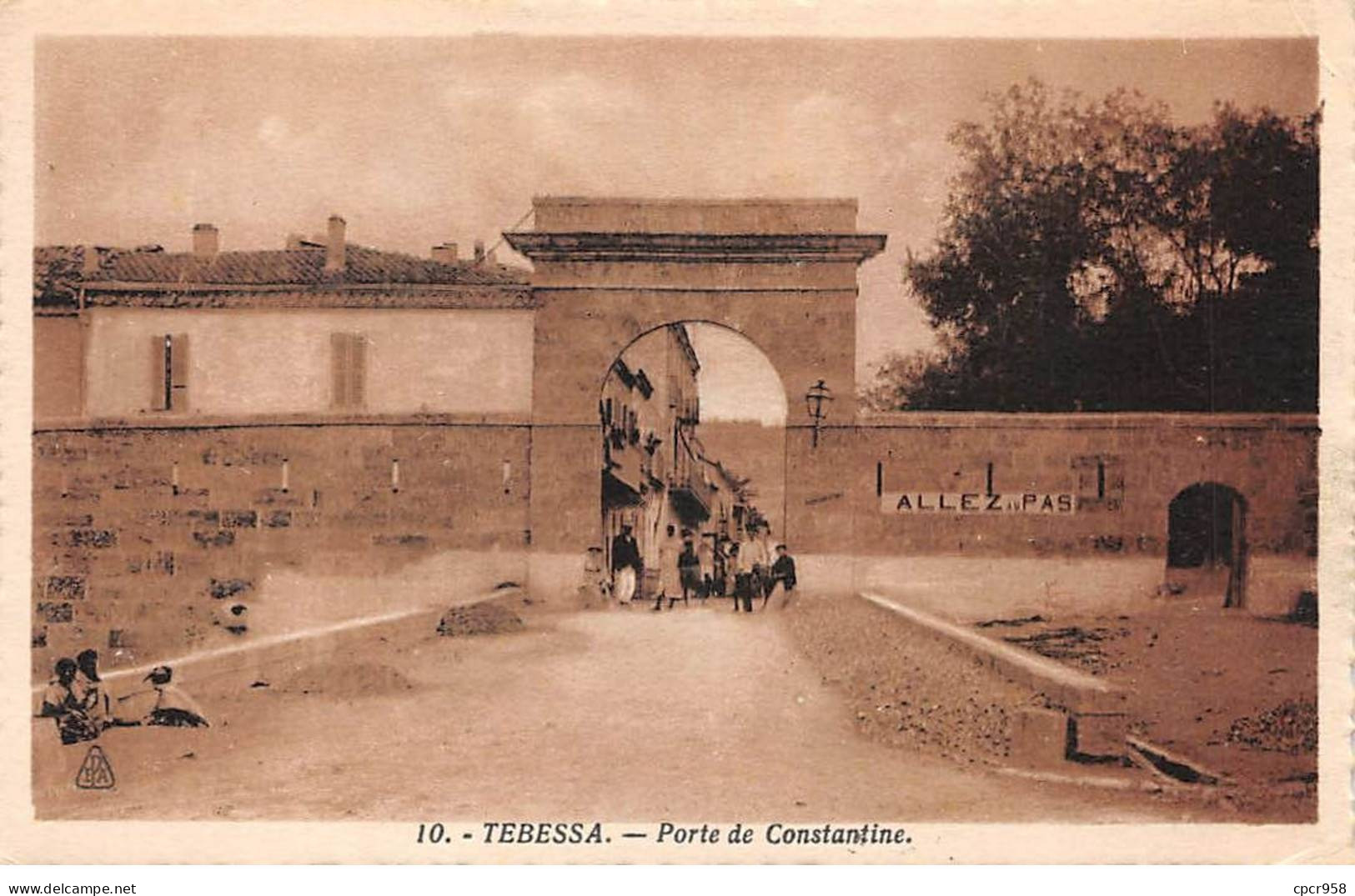 ALGERIE - TEBESSA - SAN31399 - Porte De Constantine - Tebessa